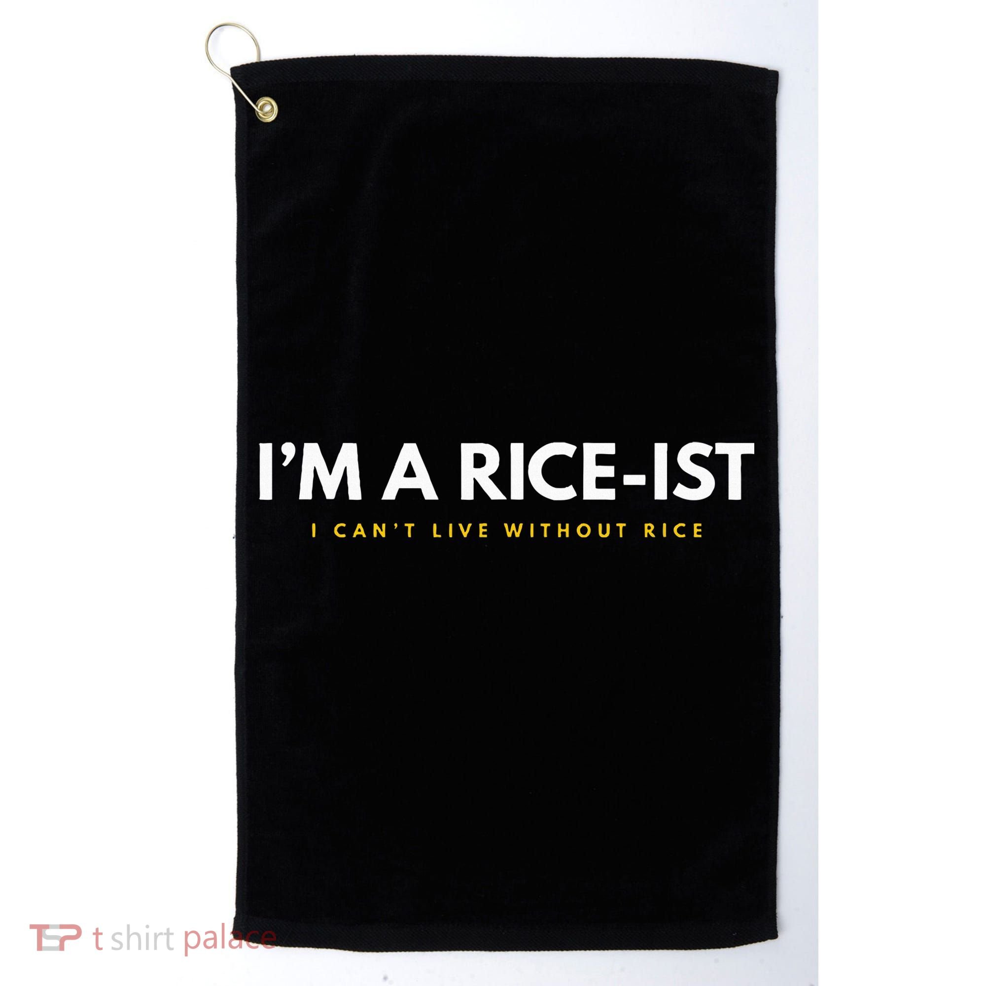 IM A Rice Ist Rice Funny Filipino Golf Towel
