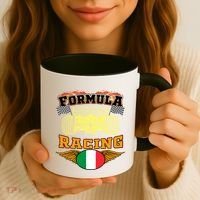 Italian Auto Race Italy Flag Formula Racing Car Blueprint Cute Gift Coffee Mug thumb 3