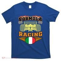 Italian Auto Race Italy Flag Formula Racing Car Blueprint Cute Gift T-Shirt thumb 0