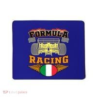 Italian Auto Race Italy Flag Formula Racing Car Blueprint Cute Gift Mousepad thumb 0