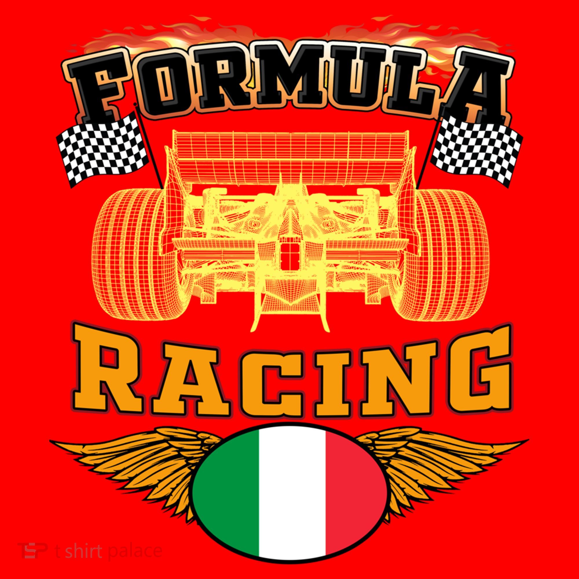 Italian Auto Race Italy Flag Formula Racing Car Blueprint Cute Gift Santa Hat