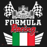 Italian Auto Race Italy Flag Formula Racing Car Blueprint Meaningful Gift Long Sleeve Shirt thumb 2