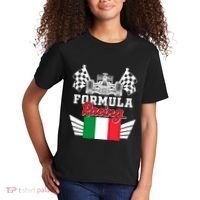 Italian Auto Race Italy Flag Formula Racing Car Blueprint Meaningful Gift Kids T-Shirt thumb 2