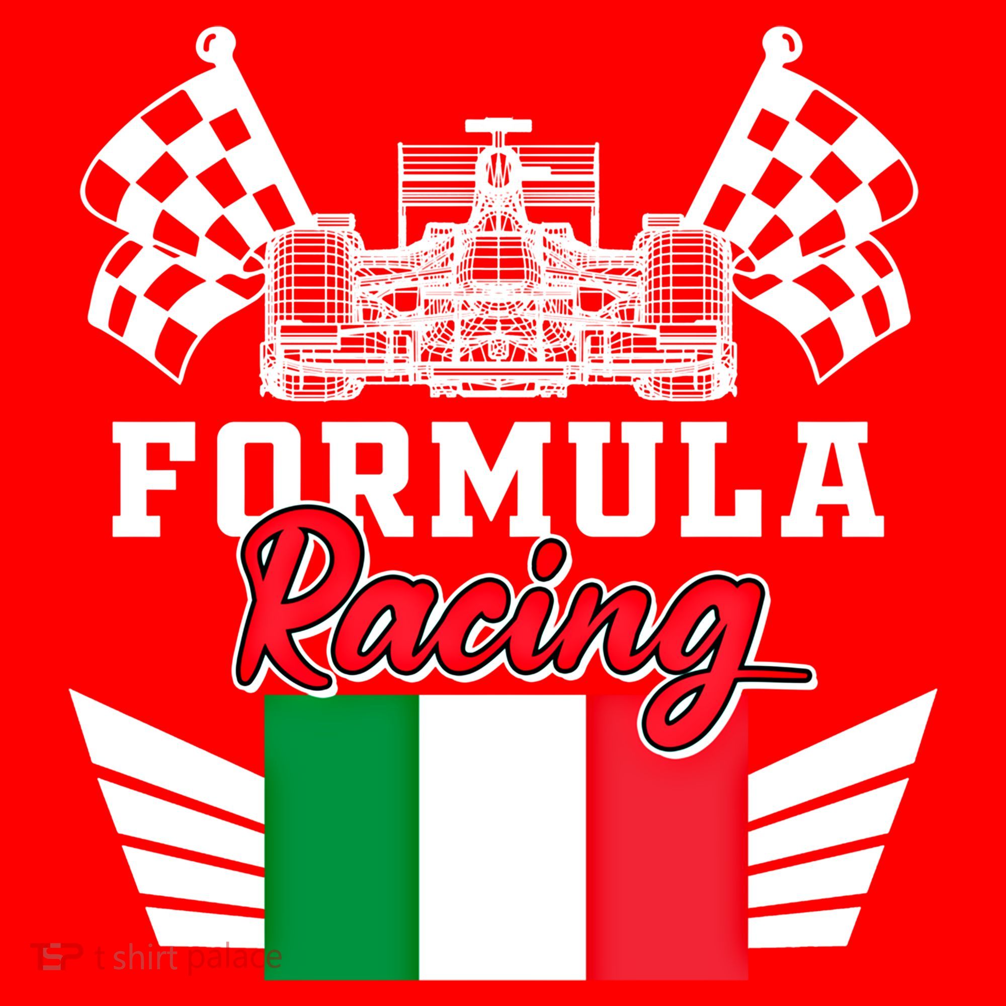 Italian Auto Race Italy Flag Formula Racing Car Blueprint Meaningful Gift Santa Hat