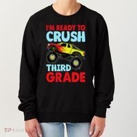 I Am Ready To Crush Third Grade Back To School Women's Sweatshirt thumb 0
