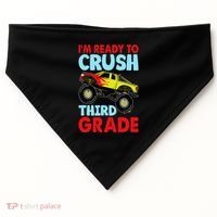 I Am Ready To Crush Third Grade Back To School USA-Made Doggie Bandana thumb 0