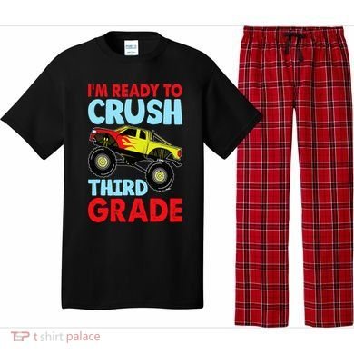 I Am Ready To Crush Third Grade Back To School Pajama Set