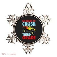 I Am Ready To Crush Third Grade Back To School Ornament thumb 0