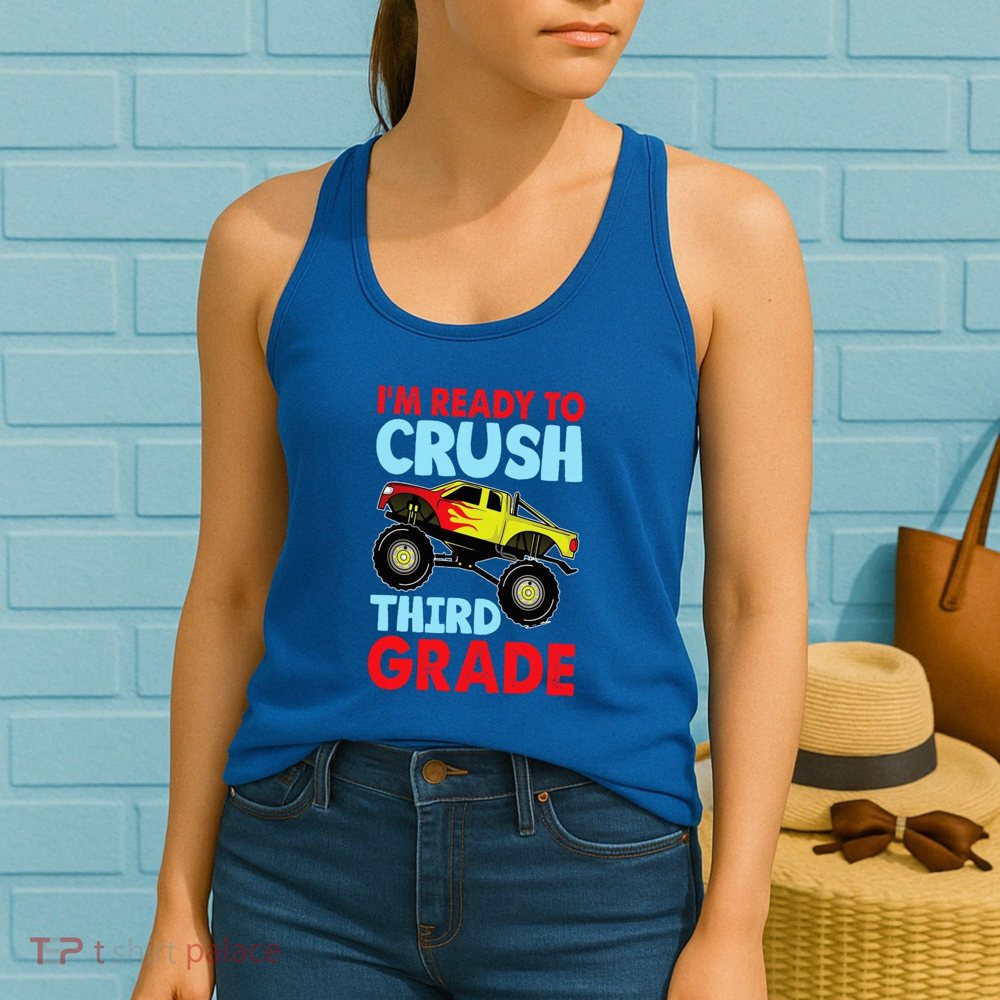 I Am Ready To Crush Third Grade Back To School Women's Tank Top