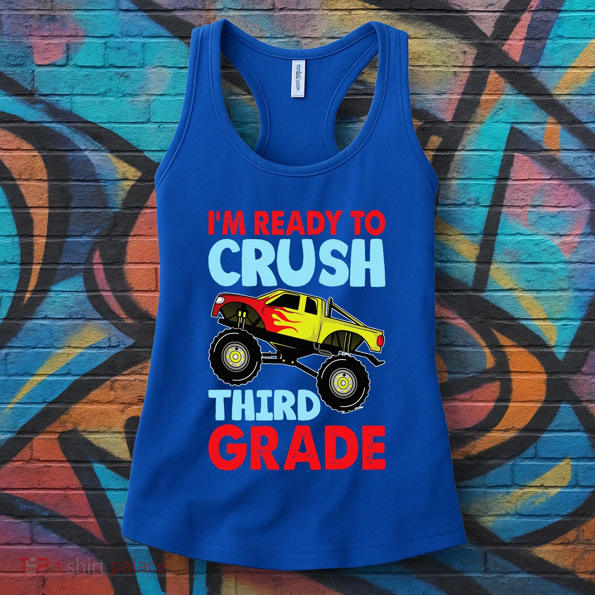 I Am Ready To Crush Third Grade Back To School Women's Tank Top