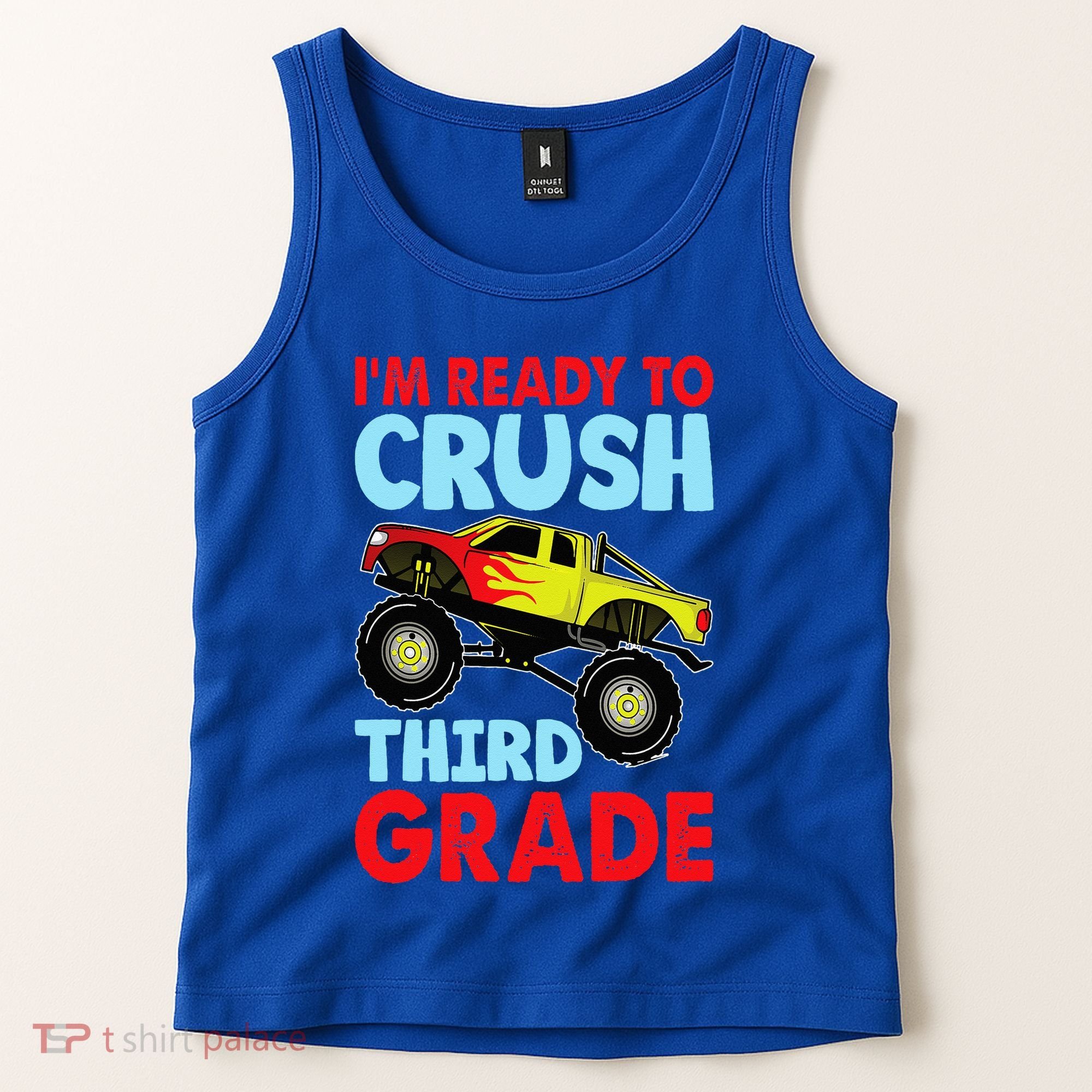 I Am Ready To Crush Third Grade Back To School Tank Top