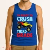 I Am Ready To Crush Third Grade Back To School Tank Top thumb 3