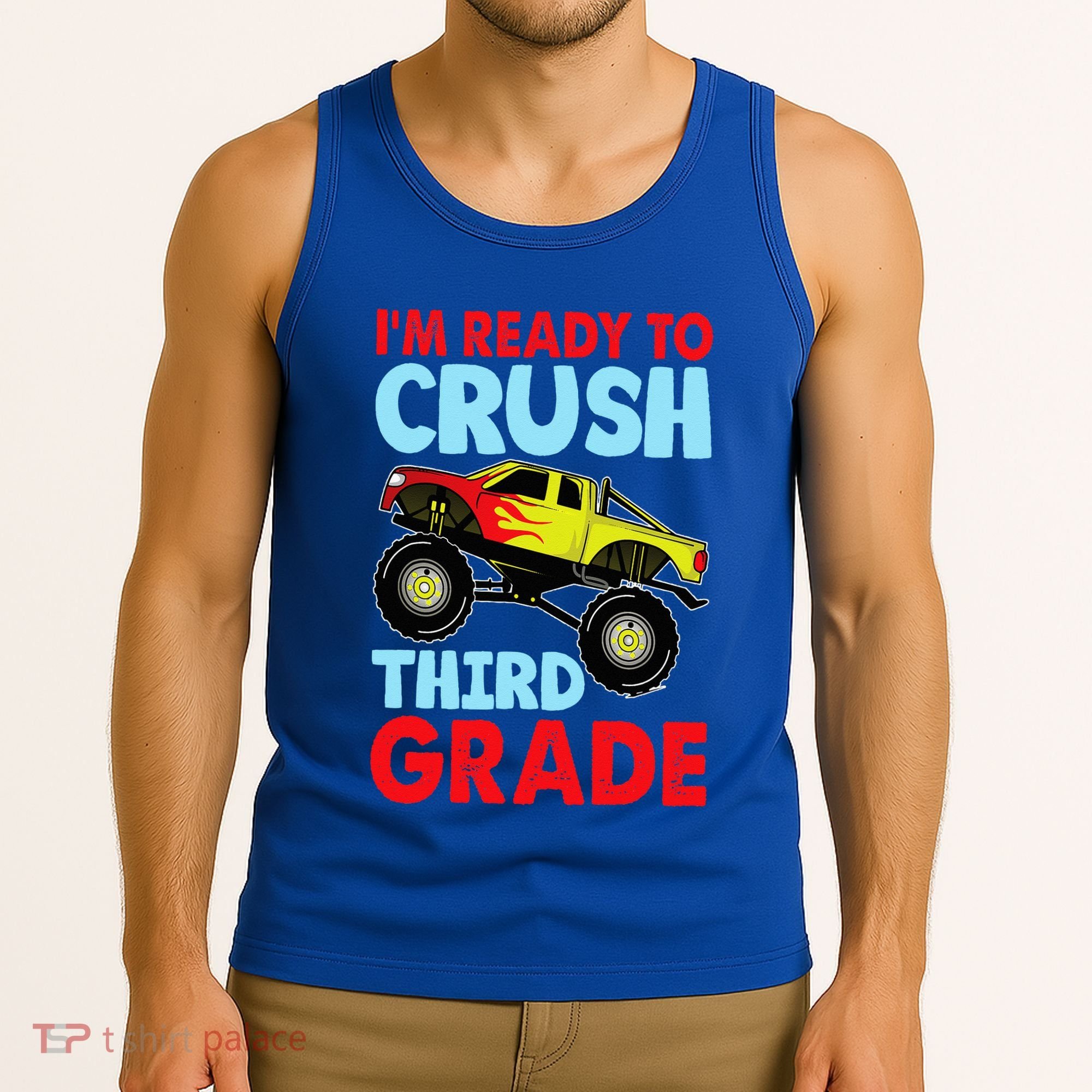 I Am Ready To Crush Third Grade Back To School Tank Top