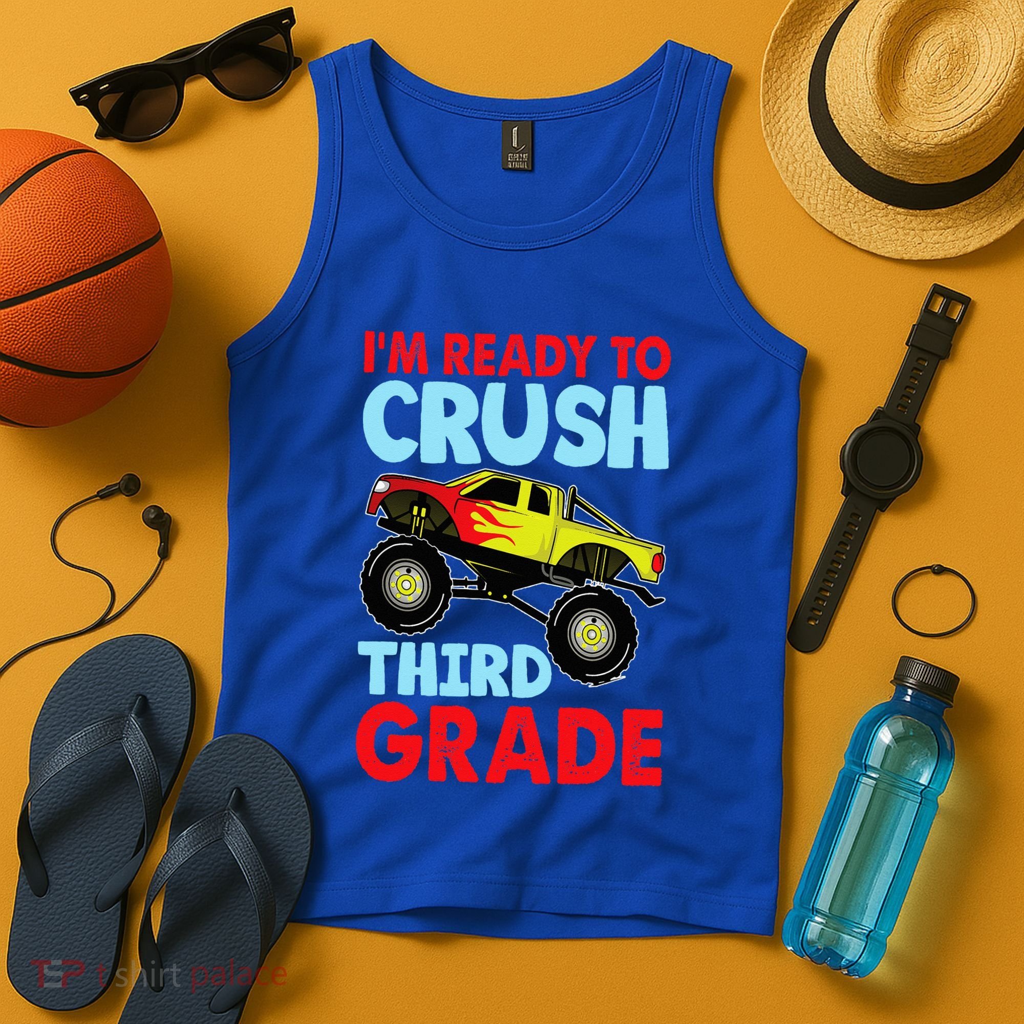 I Am Ready To Crush Third Grade Back To School Tank Top