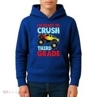 I Am Ready To Crush Third Grade Back To School Kids Hoodie thumb 4