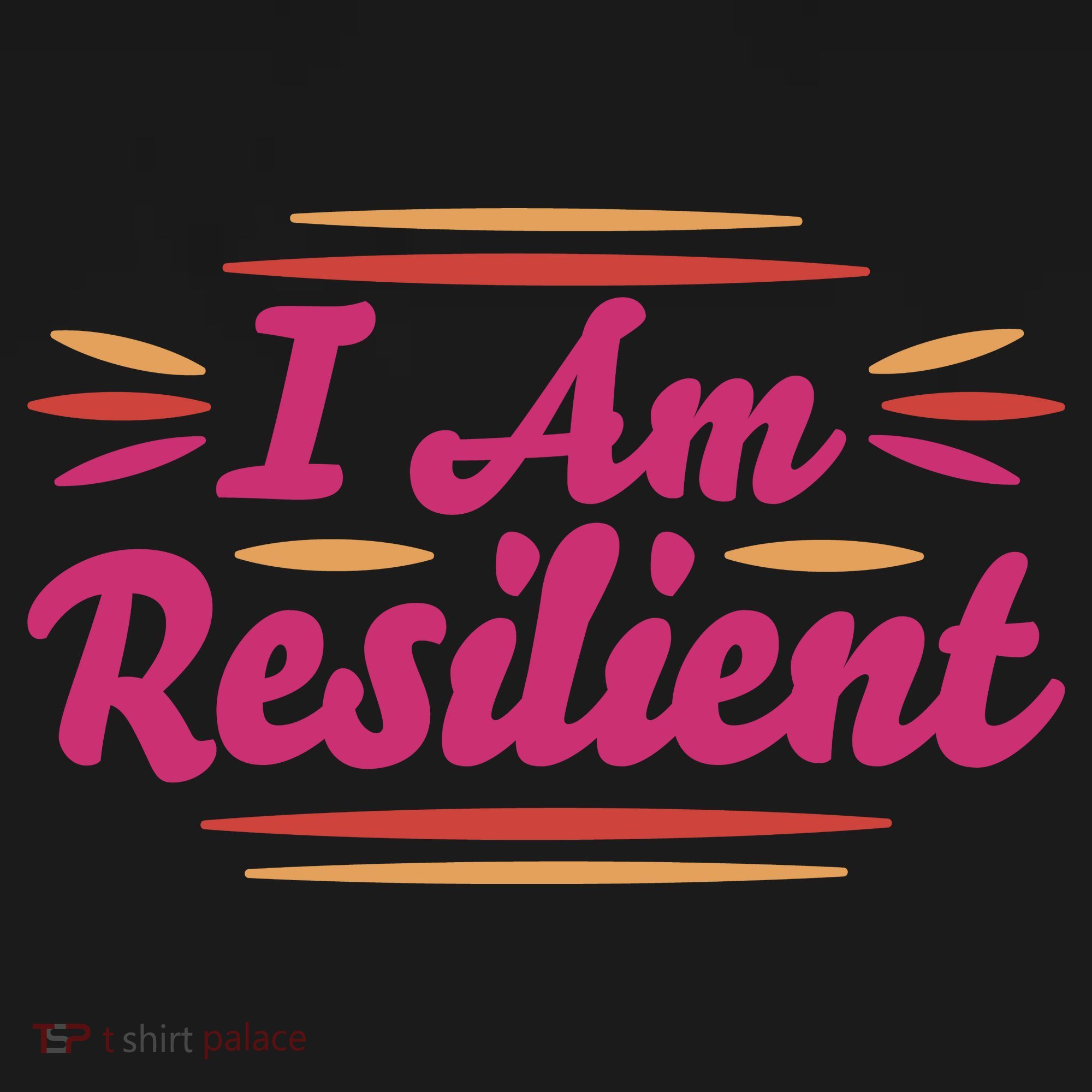 I Am Resilient Quote Backpack