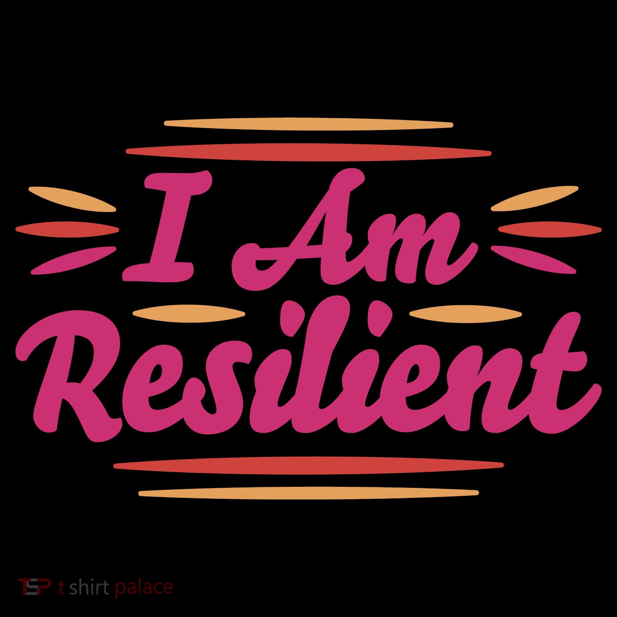 I Am Resilient Quote Toddler Hoodie