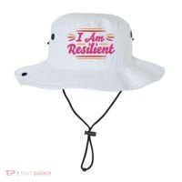 I Am Resilient Quote Bucket Hat thumb 0