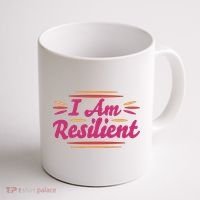 I Am Resilient Quote Coffee Mug thumb 1