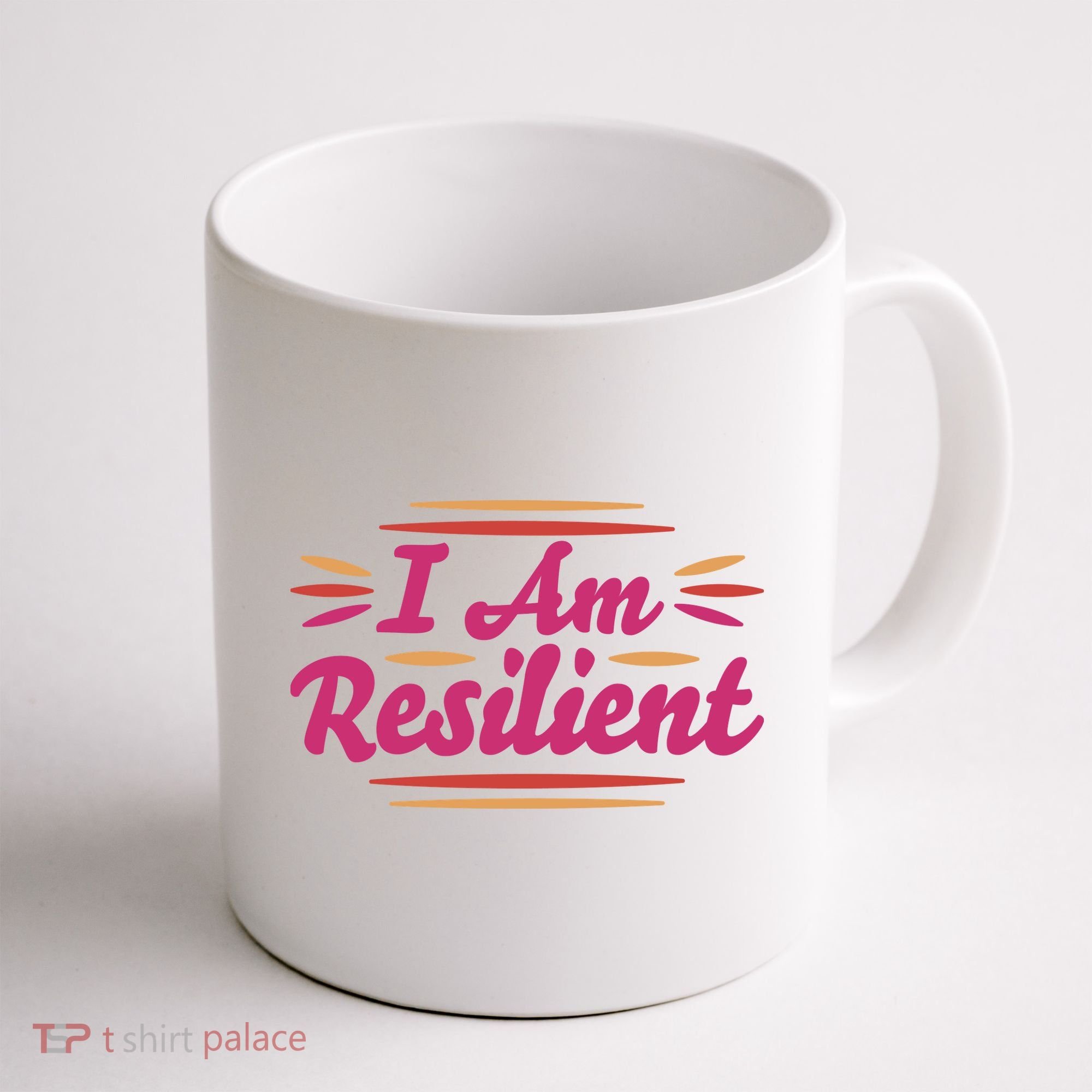 I Am Resilient Quote Coffee Mug