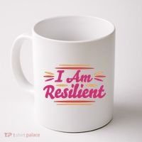 I Am Resilient Quote Coffee Mug thumb 0
