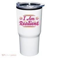 I Am Resilient Quote Tumbler thumb 0