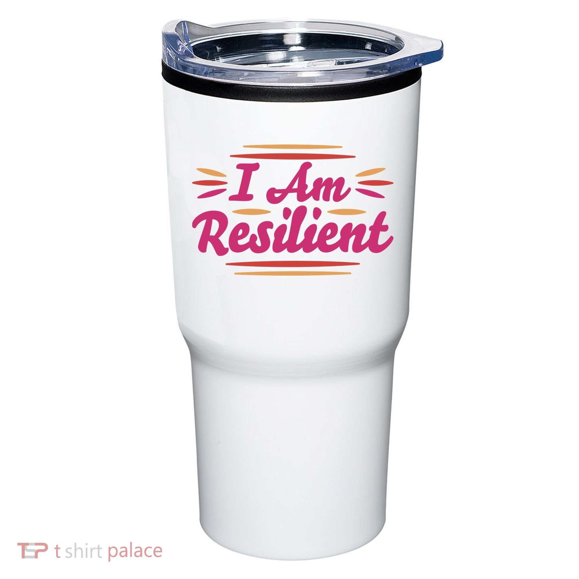 I Am Resilient Quote Tumbler