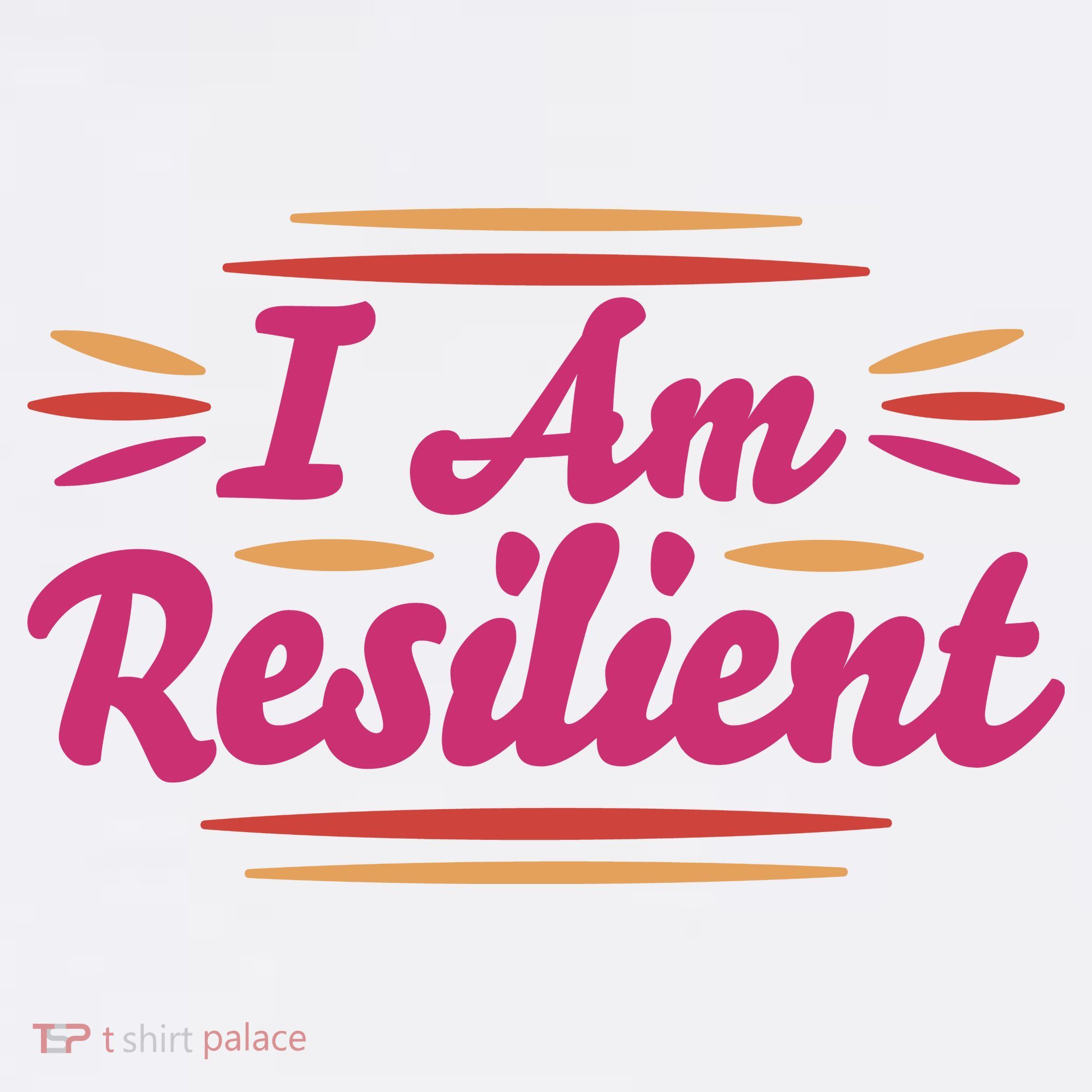 I Am Resilient Quote Mousepad