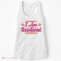 I Am Resilient Quote Women's Tank Top thumb 0