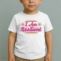 I Am Resilient Quote Toddler T-Shirt thumb 2