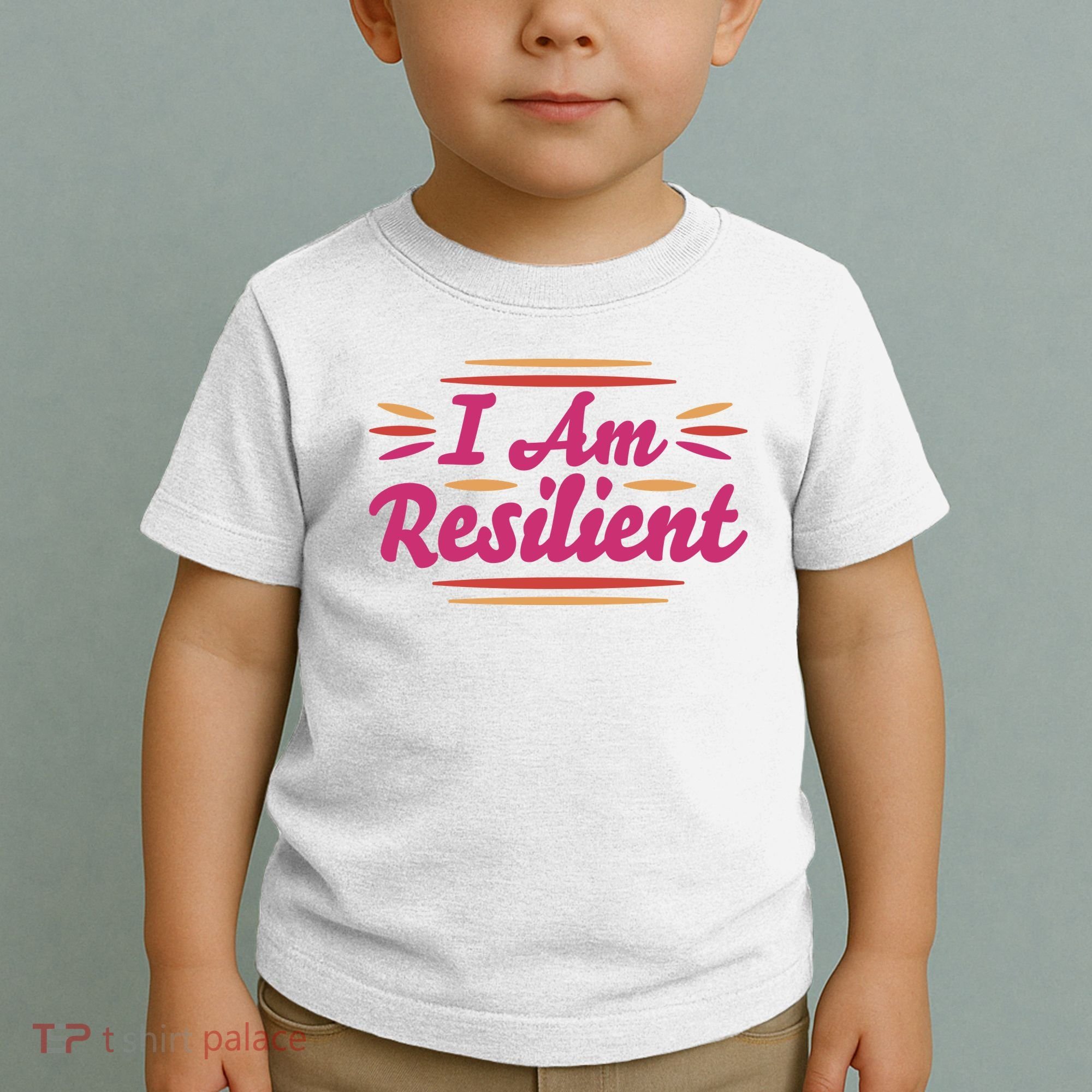 I Am Resilient Quote Toddler T-Shirt