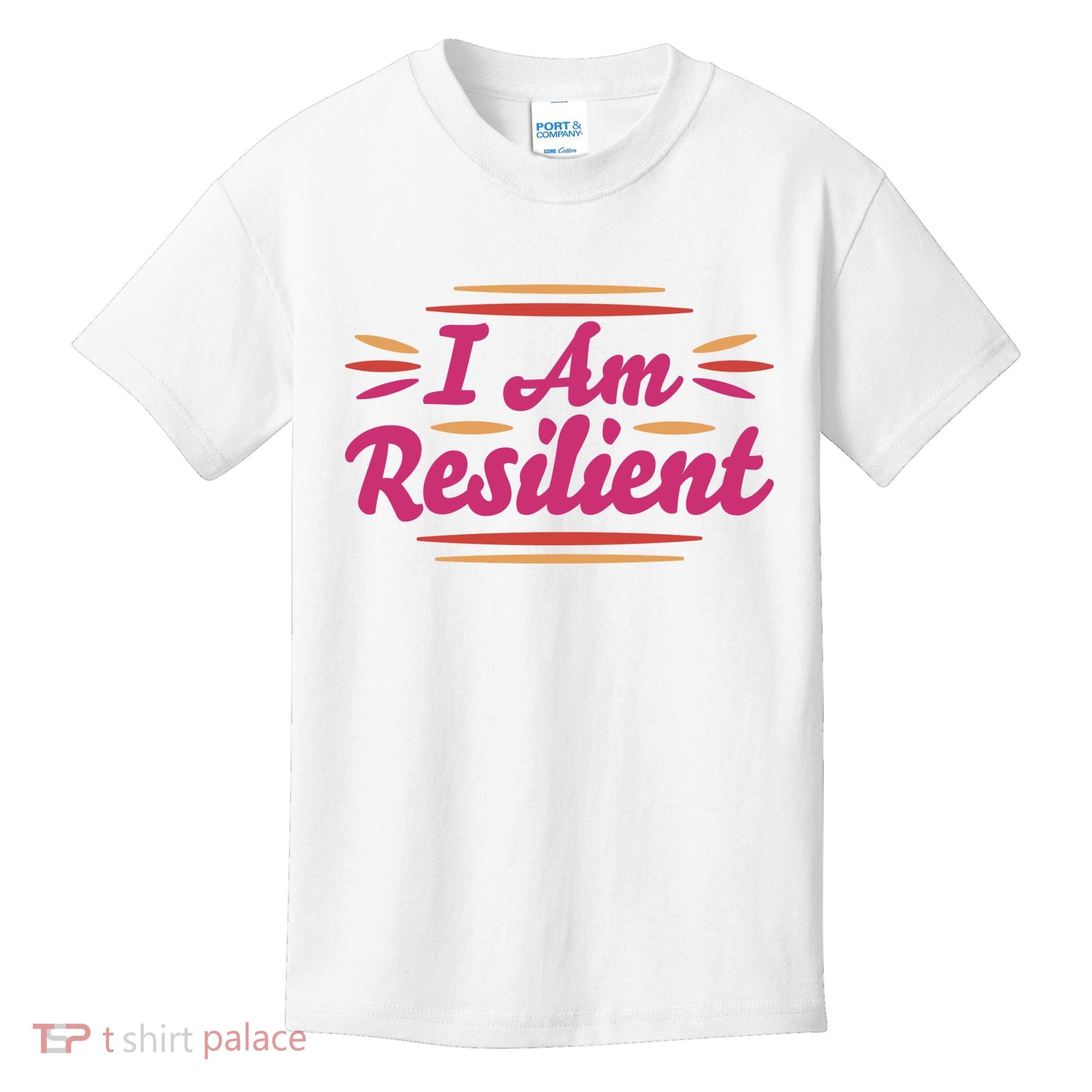 I Am Resilient Quote Kids T-Shirt