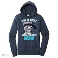 I'm A Real Gangster Right Meow Cute Kitten Women's Hoodie thumb 0