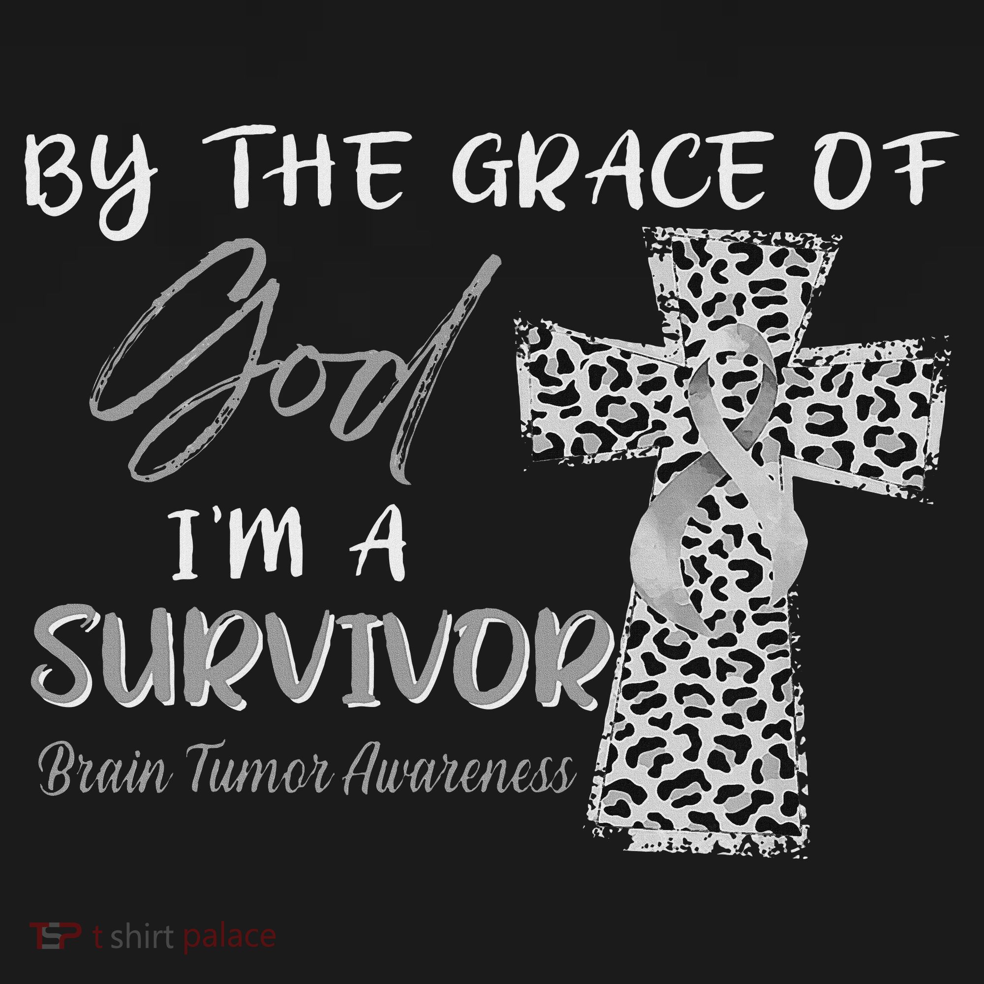 I'm A Survivor Brain Tumor Awareness Grey Ribbon Women's Hoodie