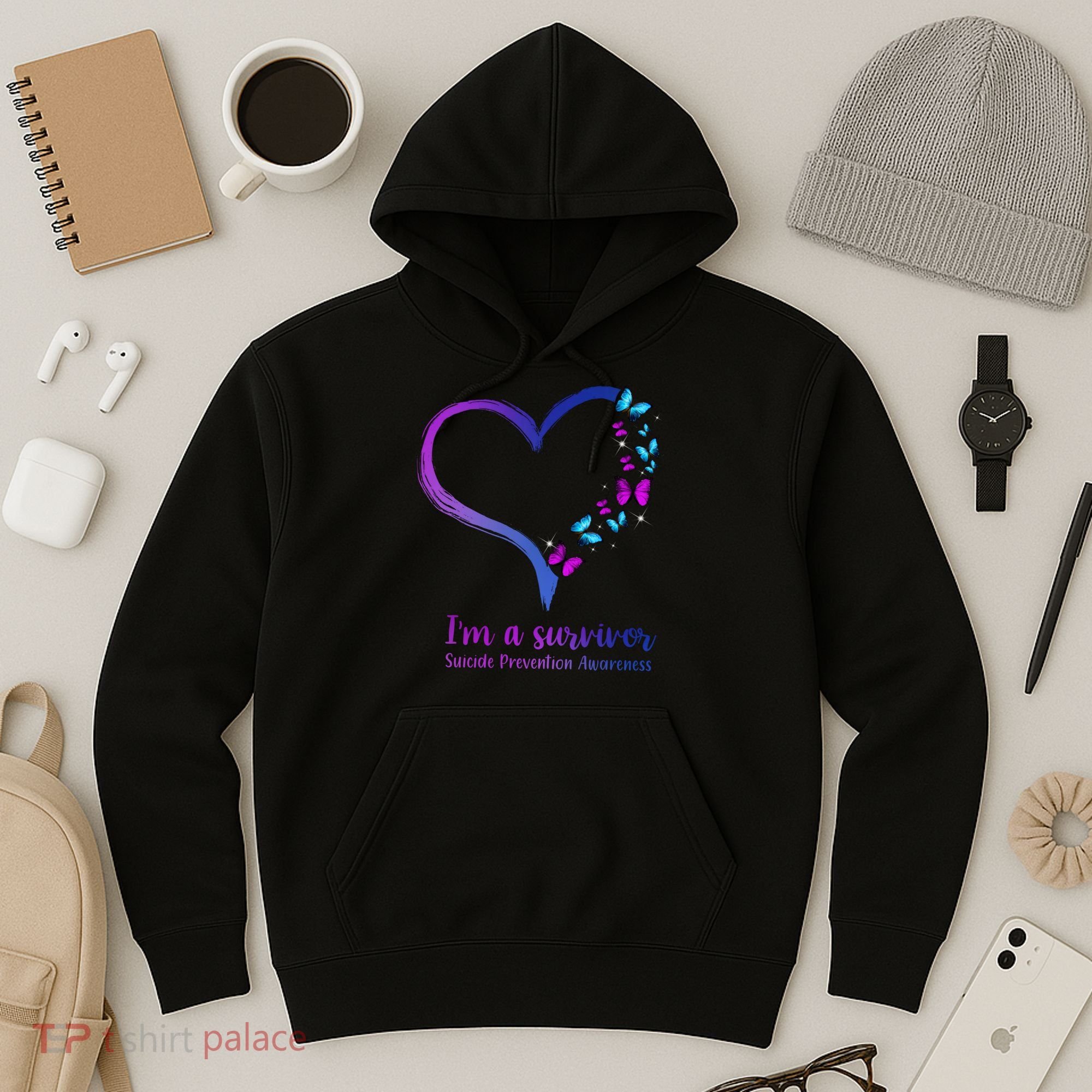 I'm A Survivor Suicide Prevention Awareness Hoodie