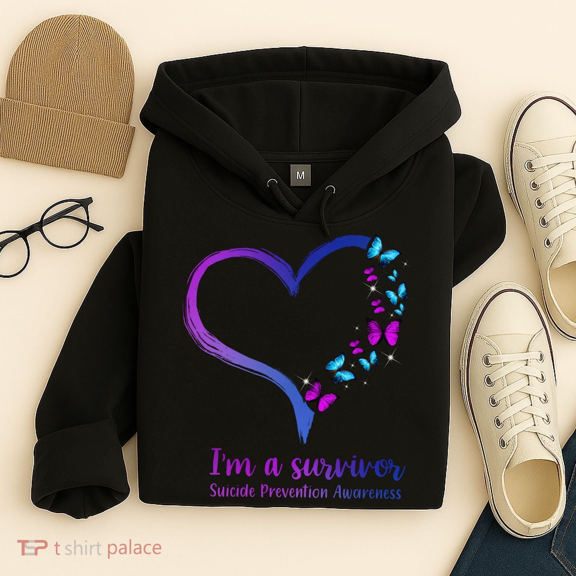 I'm A Survivor Suicide Prevention Awareness Hoodie