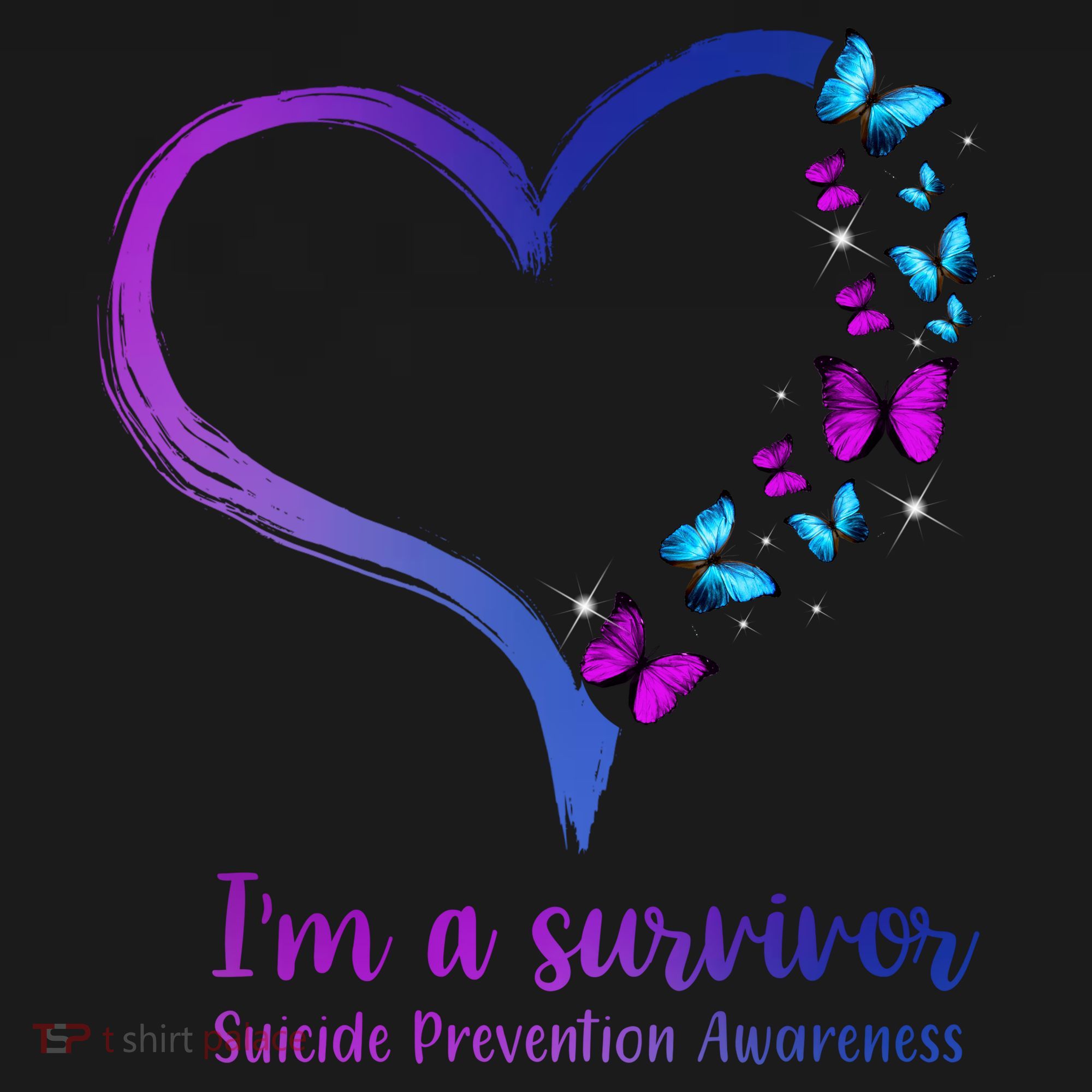 I'm A Survivor Suicide Prevention Awareness Long Sleeve Shirt