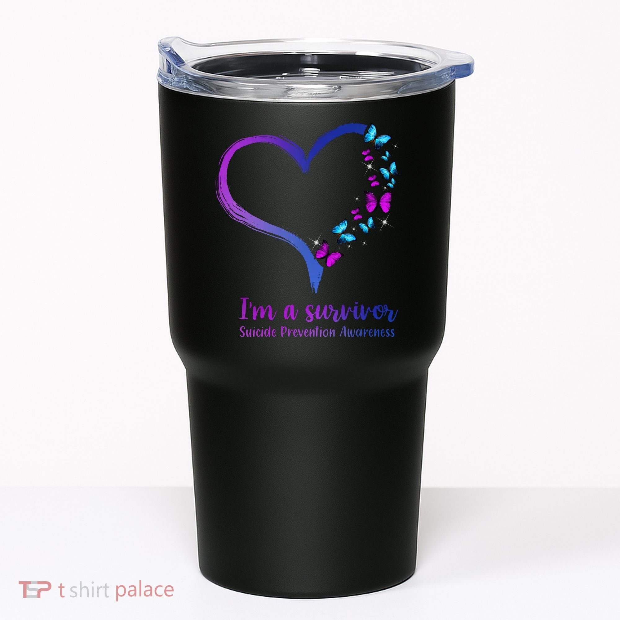 I'm A Survivor Suicide Prevention Awareness Tumbler
