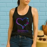 I'm A Survivor Suicide Prevention Awareness Women's Tank Top thumb 2