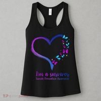 I'm A Survivor Suicide Prevention Awareness Women's Tank Top thumb 3