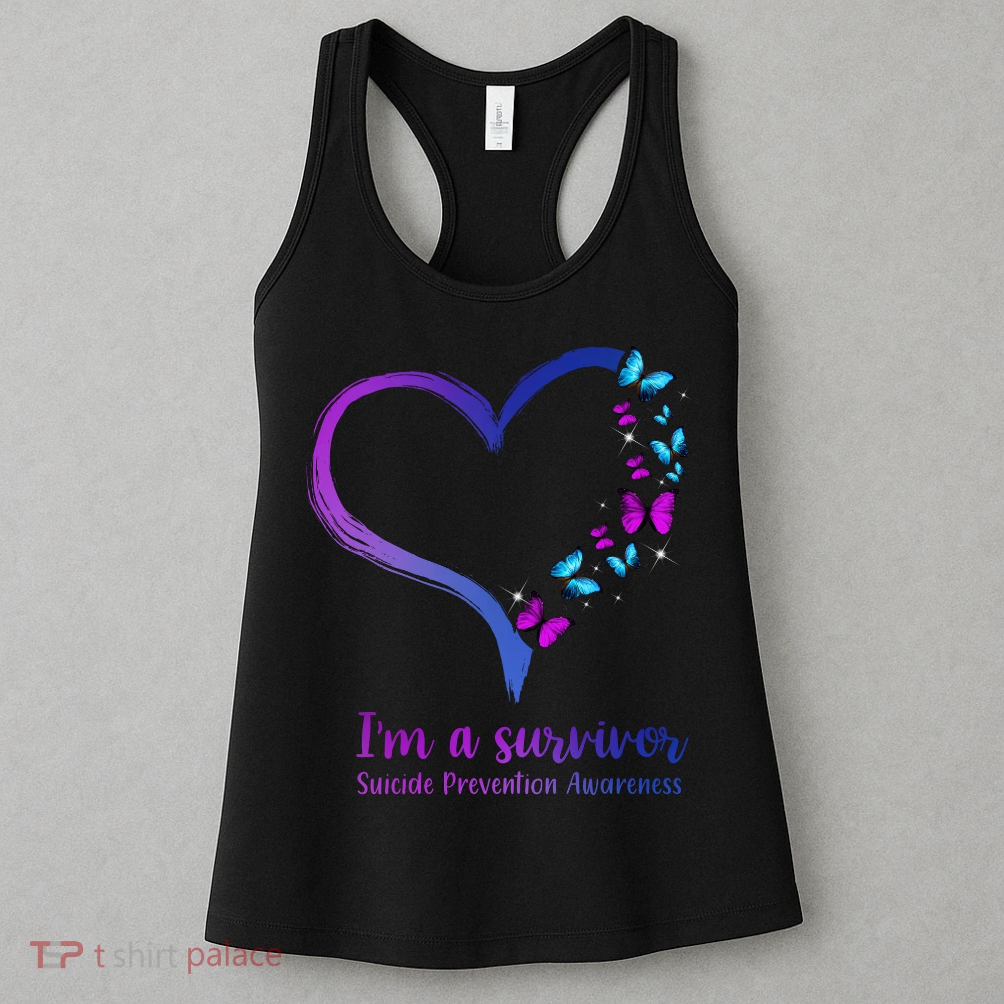 I'm A Survivor Suicide Prevention Awareness Women's Tank Top