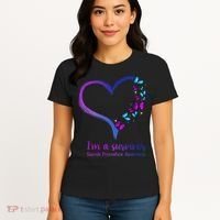 I'm A Survivor Suicide Prevention Awareness Women's T-Shirt thumb 4