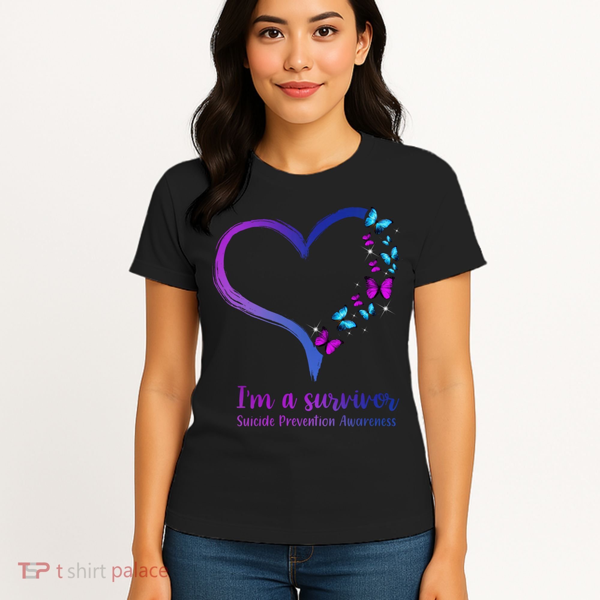 I'm A Survivor Suicide Prevention Awareness Women's T-Shirt