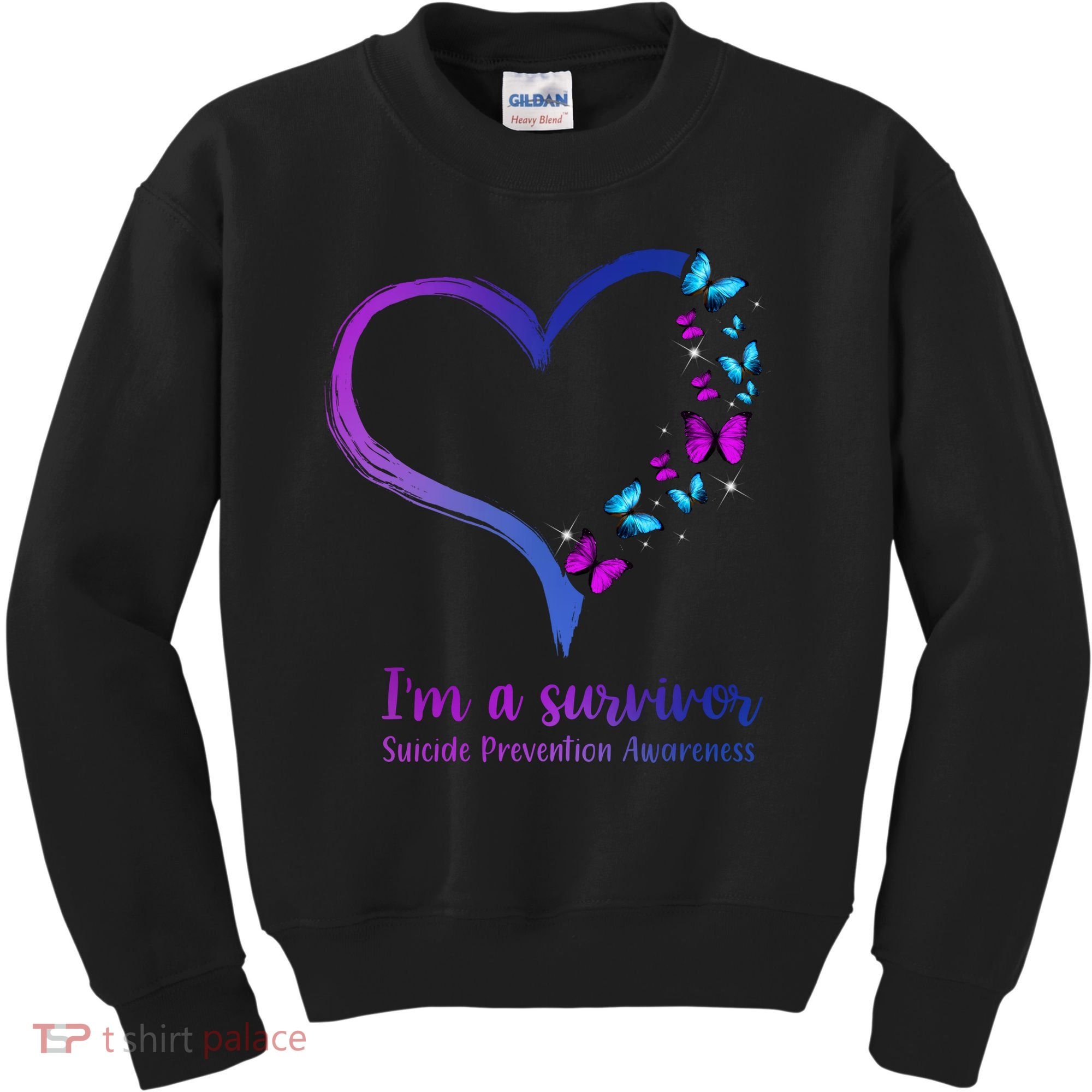 I'm A Survivor Suicide Prevention Awareness Kids Sweatshirt