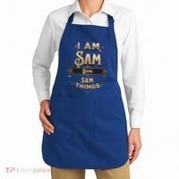 I Am Sam Doing Sam Things Funny Celebration Cool Gift Apron thumb 2