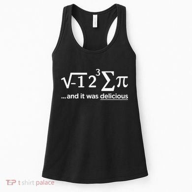 I Ate Some Pie And It Was Delicious I Ate Some Pi Math Women's Tank Top
