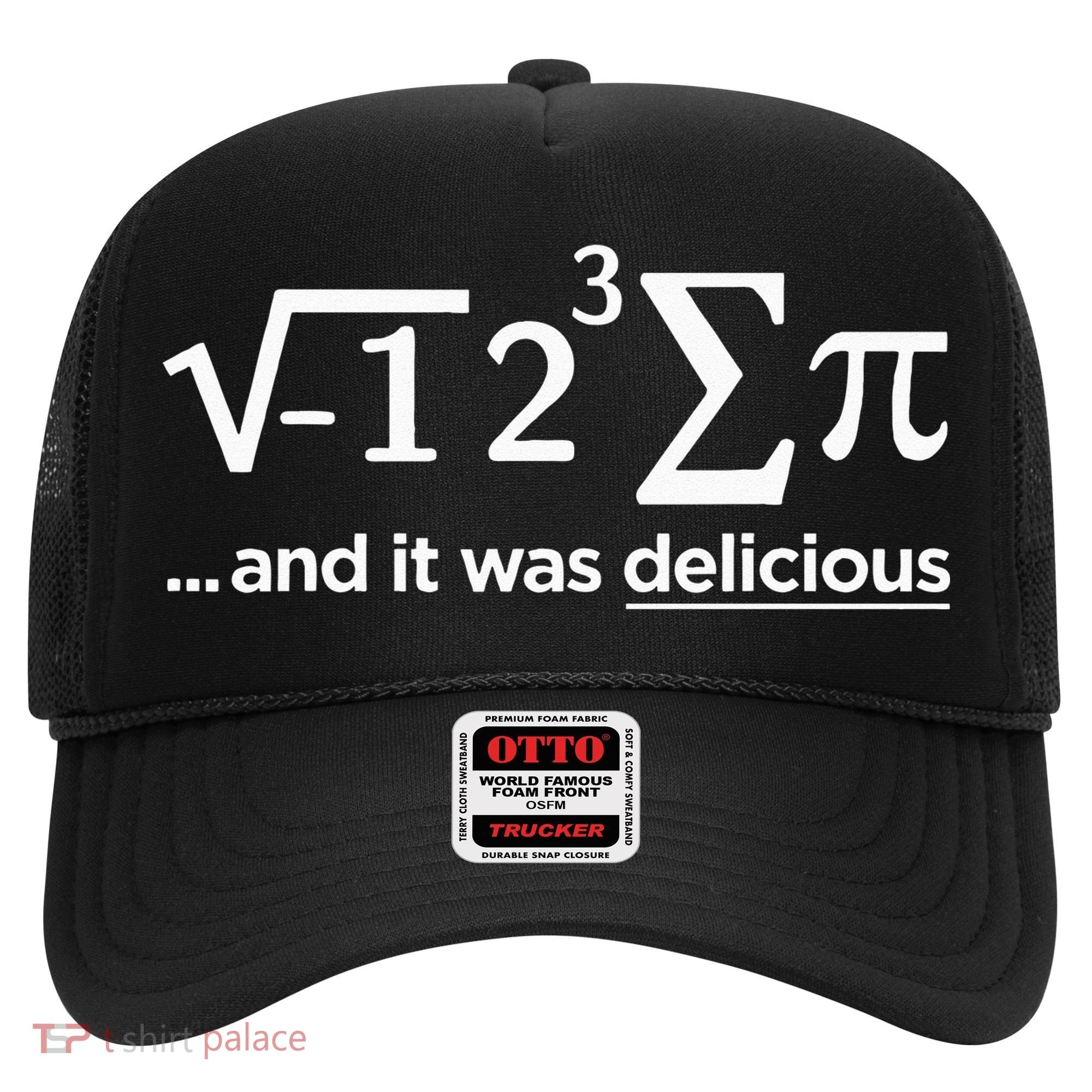 I Ate Some Pie And It Was Delicious I Ate Some Pi Math Hat