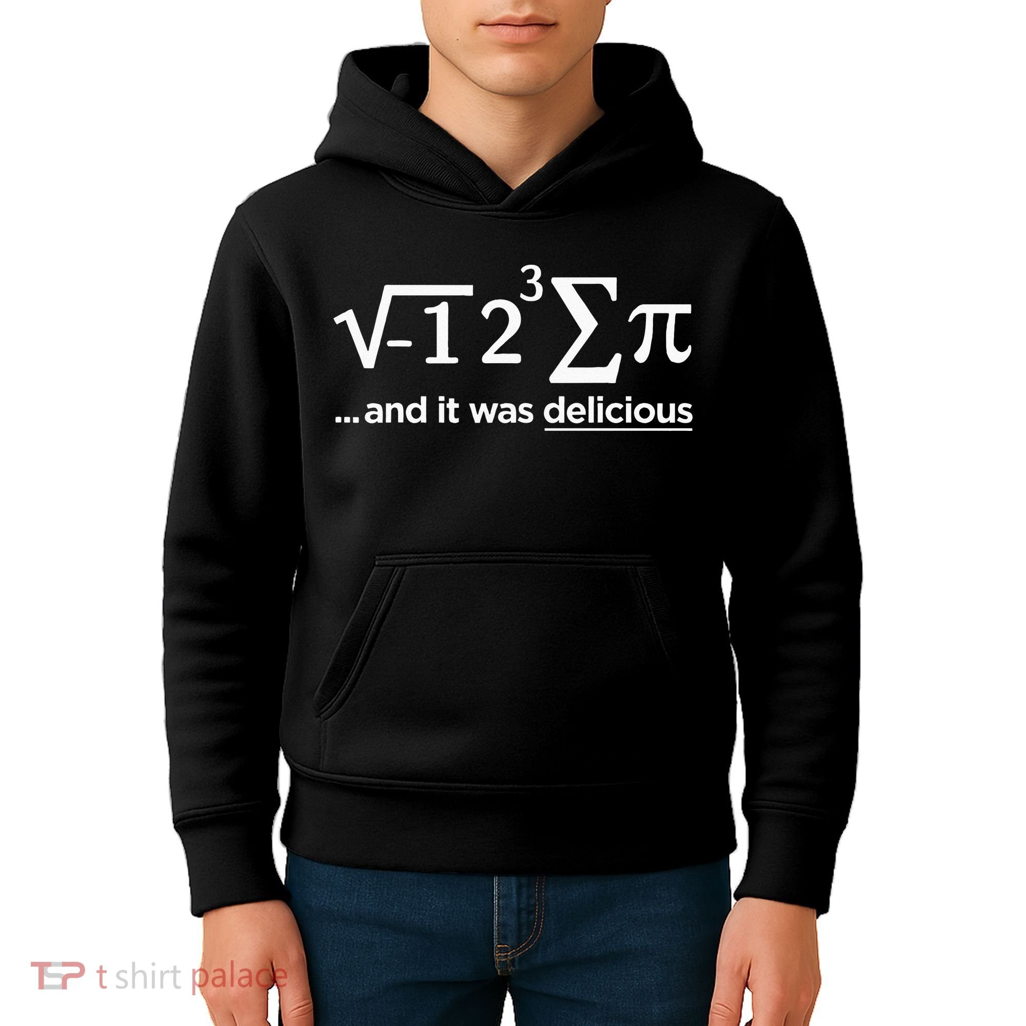 I Ate Some Pie And It Was Delicious I Ate Some Pi Math Kids Hoodie