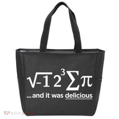 I Ate Some Pie And It Was Delicious I Ate Some Pi Math Tote Bag