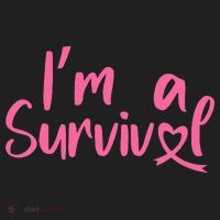 I'm A Survivor Cancer, Pink Ribbon, Breast Cancer Women's Sweatshirt thumb 2